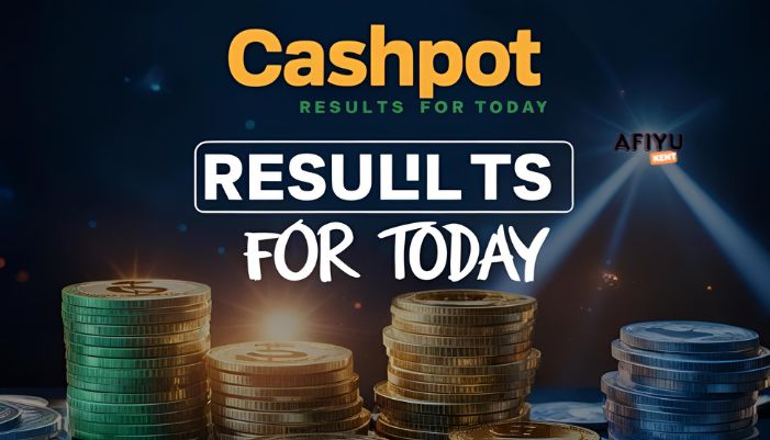 Cashpot Results for Today